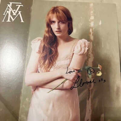 SIGNED Florence and the machine - high as hope vinyl signed by Florence welch - Image 1 of 4