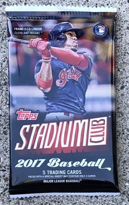 2017 Topps Stadium Club Pack (Aaron Judge Rookie Mike Trout Koufax Bryant AUTO)? - Image 1 of 4