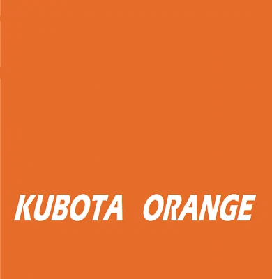 ASC INDUSTRIES KUBOTA ORANGE Agricultural Tractor Machinery Enamel Gloss Paint