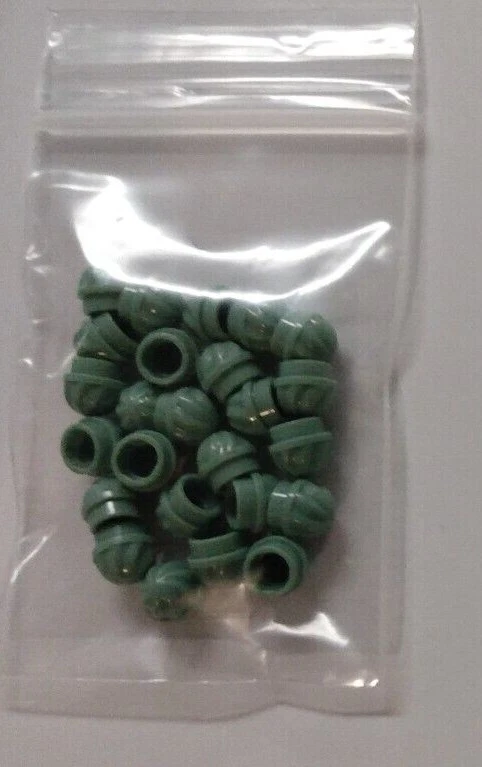 Nueva placa redonda 1x1 con remolino vertical — #15470 — 25 piezas — personalizada y compatible Foto 1 de 1