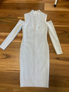 10 Sheike Stretch Cold Sholder Dress *BUY FIVE + ITEMS = FREE POST - Picture 1 of 2