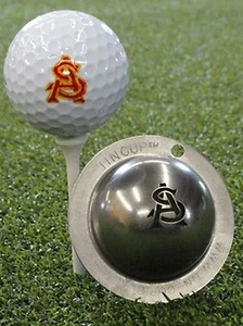 1 only TIN CUP GOLF BALL MARKER - AS OR SA Adam Scott - Arizona State. Easy - Picture 1 of 4