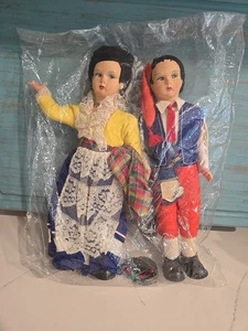 Vintage schöne Magis Roma italienische 50er Jahre Kostüm Puppe 14" makelloser Zustand  - Bild 1 von 12