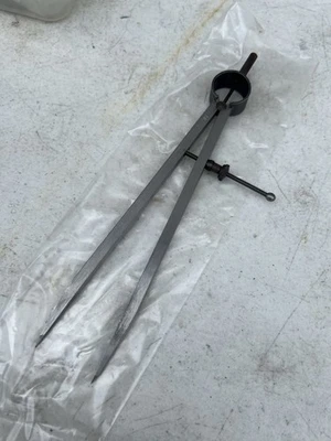 De colección ALVIN Alemania Maquinista de Redacción 8" Pinzas de Resorte Divisores Carpintero Foto 1 de 4