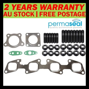 Permaseal Turbo&Exhaust Manifold Studs&Gaskets For Holden Colorado RC 4JJ1 3.0L - Picture 1 of 8