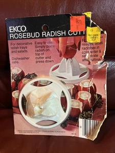 Vintage EKCO Rosenknospe Rettichschneider - Bild 1 von 8