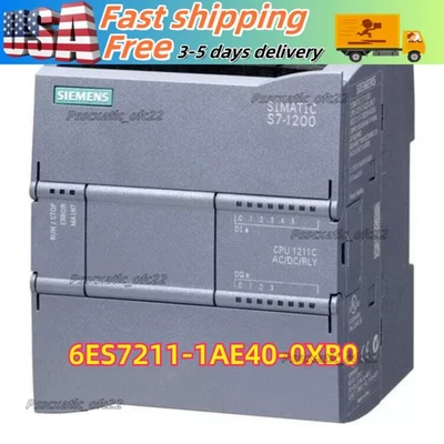 Novo Siemens 6ES7 211-1AE40-0XB0 SIMATIC S7-1200 CPU 1211C 6ES7211-1AE40-0XB0 - Imagem 1 de 4