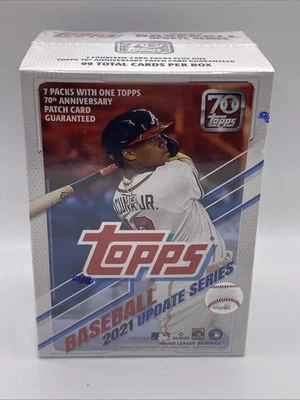Topps MLB Baseball Update Series Blaster Box 2021 99 tarjetas nuevas selladas de fábrica  Foto 1 de 4