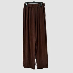 Pantalones Dariadéh Malva Cintura Alta Pierna Ancha S - Imagen 1 de 7