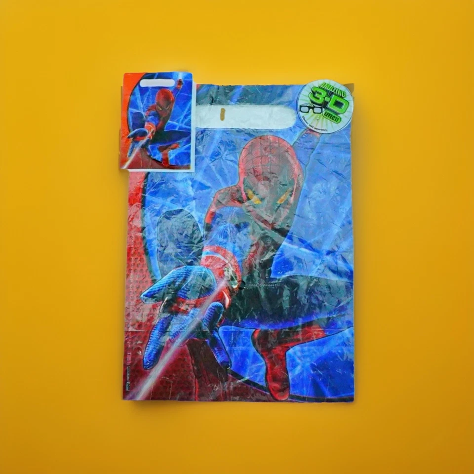 Hallmark Increíble Spider Man Bolsas Bolsas de regalos Favores de fiesta Fiesta Fiesta Bolsa de regalo Foto 1 de 4