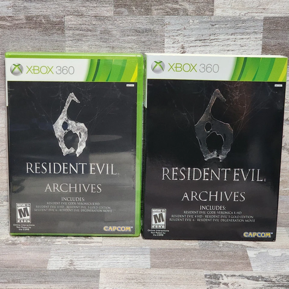 Resident Evil 6 Archives Xbox 360 (Brand NEW Factory Sealed US Version) - Image 1 of 4