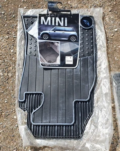 ⚠️LHD⚠️ Genuine BMW Front Seat Mats Set For Mini R50 R53 2000-2006 82550146457 - Picture 1 of 6