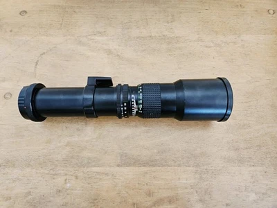 Lente de cámara Quantaray CN 500 mm 1:8 F = 500 mm NO. 217208 con tapa de lente Foto 1 de 4