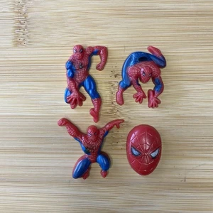 Lote De 4 Imanes De Colección Spider-Man 1980 Raros - Imagen 1 de 5