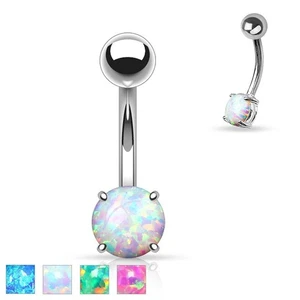 Nabel Piercing Opal - Picture 1 of 4