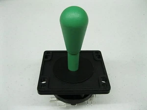 NUEVO 100% FELIZ JOYSTICK COMPETENCIA 8 VÍAS VERDE ARCADE MAME JAMMA MULTICADE - Imagen 1 de 2