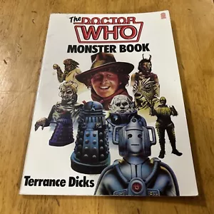 The Doctor Who Monster Book - by Terrance Dick, 1975 Book - Imagen 1 de 5