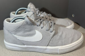 Nike Mens SB Portmore 2 Solarsoft AQ7728-001 Gray Casual Shoes Sneakers Size 8