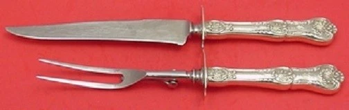 New King by Dominick and Haff Sterling Silver Roast Carving Set 2pc - Image 1 of 1