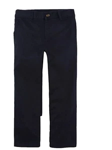 The Children's Place Boys Uniform Chino Pant Size 12 Navy Cotton Stretch - Picture 1 of 4