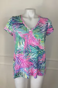Lilly Pulitzer Damenbluse Top kurzärmelig Gr. S ~ SCHÖN ~ - Bild 1 von 7