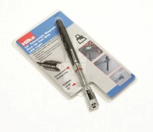 Hilka Telescopic Magnetic Pick Up Grabber Tool LED Work Light Extendable 32" - Picture 1 of 3