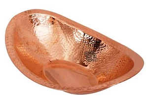 Puro Cobre Fruta Cesta / Frutero Hogar Decor & Vajilla Regalo Artículo - Imagen 1 de 4