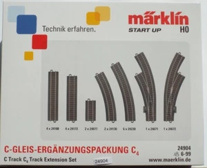 Märklin 24904 H0 Ergänzungspackung C-Gleis-Set C4 #NEU in Originalverpackung# - Bild 1 von 1