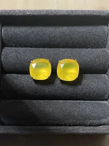 Kate Spade New York Gumdrop Yellow Lemon Stud Earrings - Picture 1 of 3
