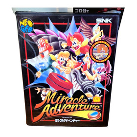 MIRACLE ADVENTURE NEO GEO AES No Instruction FREE SHIPPING SNK