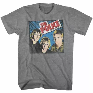 The Police Brittish Rock Band Outlandos D' Amour Men's T Shirt Concert Merch - Imagen 1 de 5