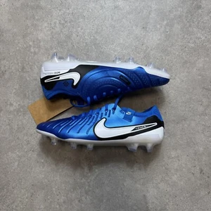 Nike Tiempo Legend 10 Elite FG Soar White Size UK 9.5 US 10.5 EU 44.5 DV4328 400 - Picture 1 of 11