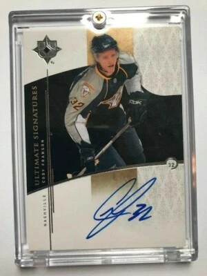 Upper Deck  2009-10 Upper Deck Cody Franson Ultimate Signatures Autograph - Image 1 of 2