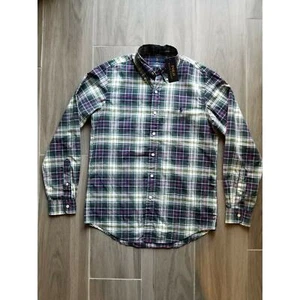 Polo Ralph Lauren Long Sleeve Classic Fit Button Down Oxford Plaid Shirt Small - Picture 1 of 4