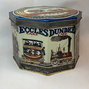 Metropolitan Excursion Cakes and Biscuits Metal Tin Vintage England Tinplate - Picture 1 of 8