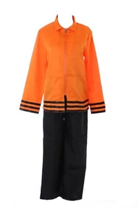 MN-188 Naruto Uzumaki Ninja Orange Pants Jacket Set Unisex Costume Role - Picture 1 of 8
