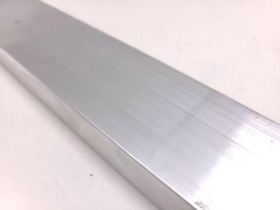6061 Aluminum Flat Bar, 1 x 2 x 24" long, Solid Stock, Plate, Machining, T6511 - Image 1 of 2