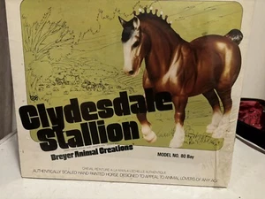 Breyer Model Horse - Clydesdale Stallion (10 3/4 Inches x 8 3/4 Inches) In Box - Picture 1 of 1