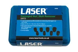 Damaged Rounded Off Bolt Nut Removal Tool Set 8mm > 19mm 3/8 Drive - Picture 1 of 4