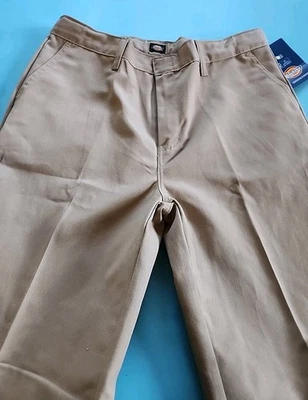 Pantalones Dickie Bit clásicos de frente plano para niños Foto 1 de 4