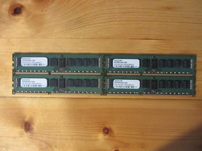 Lote de 4 x 8 GB A2ZEON DDR3-1866 ECC memoria de servidor RD38G84S1866 Foto 1 de 2