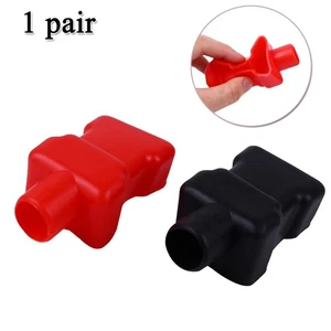 Reliable Battery Terminal Protection Cap Cover for All Vehicles (2pcs) - Picture 1 of 9