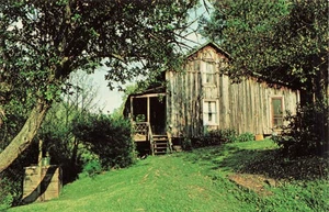 Old Home Place of Loretta Lynn, Butcher Hollow, Van Lear Kentucky Vintage PC - Bild 1 von 2