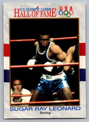 1991 Impel U.S. Olympic Cards Hall of Fame - Sugar Ray Leonard #29 - Image 1 of 2