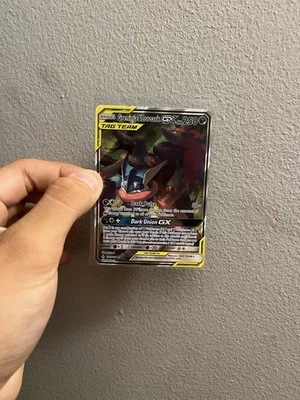 Greninja & Zoroark GX 201/214 - Unbroken Bonds Alt Art Tag Team 2019 Pokemon TCG - Image 1 of 2
