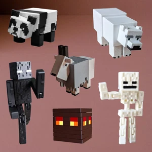 Articulated Panda, Polar Bear, Goat, Magma Cube, Enderman, Skeleton, 3D Printed - Picture 1 of 52
