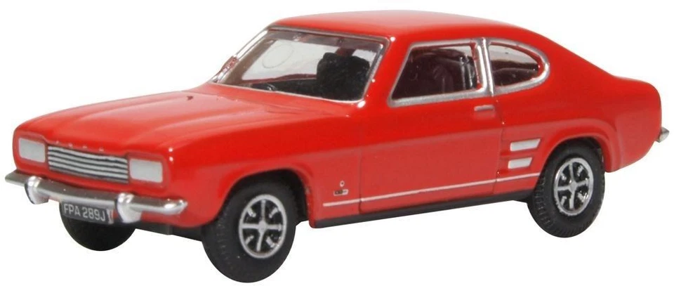 Oxford Diecast 1:76 Scala Ford Capri Mk1 - Tramonto Rosso Modellino - 76CP002 - Immagine 1 di 1