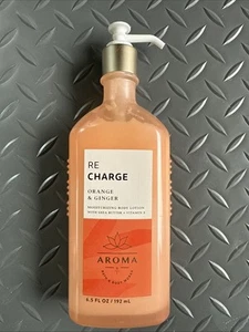 Bath & Body Works RE-CHARGE - NARANJA JENGIBRE Loción Hidratante Corporal 6.5oz - Imagen 1 de 3