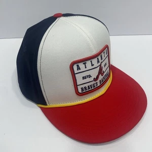 NEW Atlanta Braves NAPA Rope Hat | 2025 SGA | Adjustable Snap Back | Melon Wear - Bild 1 von 5