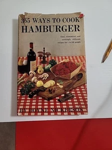 365 Ways to Cook Hamburger by Doyne Nickerson 1960 Hardcover - Picture 1 of 11
